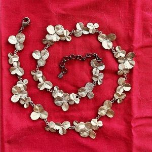 Michael Michaud clover necklace